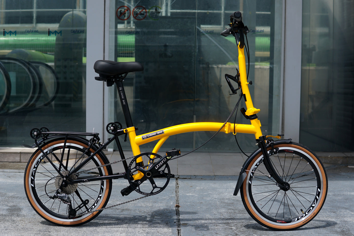 Liaoge trifold bike